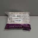 jinchan Linen Pinch Pleated Kitchen Curtains 36 Inch 2 Panels, Natural Linen Tier Curtains Back Tab Beige Farmhouse Cafe, Light Filtering Small Window Drapes for Bathroom Laundry Room Beige