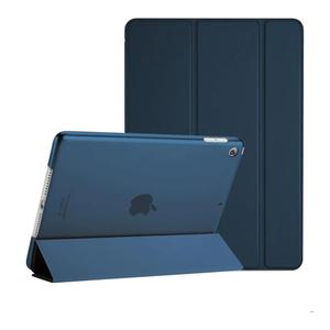 ProCase for iPad 9th/ 8th/ 7th Generation Case 10.2 Inch (2021/2020/2019 Release), 10.2 iPad Case 9th/ 8th/ 7th Gen Cover, Slim Smart Cover with Translucent Hard Shell Back -Navy