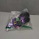 CRCZK Christmas Black Cat Plush Decor, Christmas Decorations Indoor,13.2inch Purple Cat Gnome Tabletop Centerpiece Farmhouse Tiered Tray, Gift for Women and Cat Lovers Christmas Decor Xmas Decor