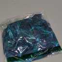 Avidlove Women's Mesh Dress Bodycon Mini Lingerie Dress Sexy Short Sleeve Mock Neck Ruched Party Clubwear Outfits S-XXL (Blue Pattern), Size XL