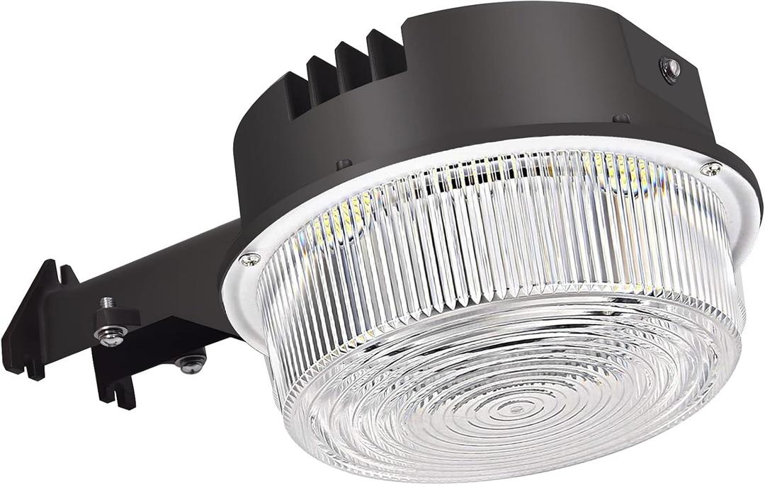 LED Barn Light, Dusk to Dawn Outdoor Yard Light with Photocell Ultra Brightness 5000K Daylight 7500lm, 500W MH/HPS Replacement, AC100-277V IP65 Waterproof for Farmhouse Area
