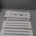 Wooden WiFi Router Storage Box - Standard Wall Mountable Decorative Modem Shelf Hider Cover with Cable Management System - Rustic Home Organization Solution for Most Routers Up To 11" Tall - White