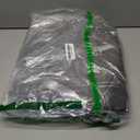 NICETOWN Grey Blackout Floral Pattern Curtains for Living Room 84 inch Long 2 Panels Set, Noise Reducing Thermal Insulated Wave Line Foil Print Bedroom Drapes for Patio Sliding Glass Door (52 x 84)