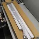 IRONWALLS Panic Bars for Exit Doors 41, Stainless Steel Commercial Push Bar Panic Exit Device with Exterior Door Lever Handle, Push Bar Door Lock Emergency Door Hardware for 41-53 Doors (Silver)