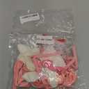 HILAVO Pink Bow Balloon Arch Kit Pink and White Balloons Garland 91 Pcs Coquette Birthday Decor White Pastel Light Pink Bow Balloon for Girls Princess Bridal Baby Shower Birthday Party Decorations