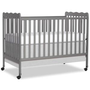 Dream On Me Full Size Carson 3-in-1 Convertible Baby Crib, Locking Wheels