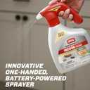 Ortho Home Defense Max Indoor Insect Barrier Battery-Powered Sprayer - Ready-To-Use Indoor Bug Spray, Kills Ants, Roaches, Spiders, Fleas and Ticks, 1.5 L