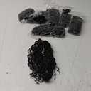 Goddess Faux Locs Crochet Hair for Black Women-10 Inch 8 Packs Natural Black,Soft River Locs,Curly Faux Locs With Bohemian Curly Branch,Pre Looped Synthetic Braiding Hair Extensions(10"-8P,1B)