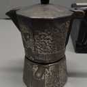 Primula Classic Stovetop Espresso and Coffee Maker, Moka Pot for Italian and Cuban Caf Brewing, Greca Coffee Maker, Cafeteras, 3 Espresso Cups, Silver