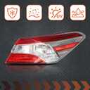 Labwork Passenger Side Tail Light Replacement for Toyota Camry 2018 2019 2020 Rear Tail Light Brake Lamp Assembly RH Right Side 8155006720 TO2805134