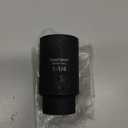 TIGHTSPOT 1/2 Inch Drive - 1 1/2 Inch Deep Impact Socket with Anti-Rounding 6 Point Design, Heat-Treated CRMO Steel