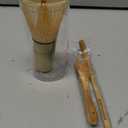 BambooWorx Matcha Whisk Set - (Chasen), Traditional Scoop (Chashaku), Tea Spoon. The Perfect Sets to Prepare a Traditional Cup of Japanese Tea, Handmade from 100% Natural Bamboo