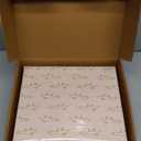 Amazon Basics 100% Organic Cotton Kids' Sheet Set with Pillowcase, Full Size, Pale Pink Fox