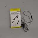 Acoustix High Fidelity Earbuds Lightweight Wired Headphones Mic IPX4 Splashproof