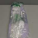 Ergonomic Wireless Keyboard and Mouse Combo, Wave Keys Keyboard with Wrist Rest for Natural Typing, 3 DPI Adjustable Ergonomic Silent Mouse for Computer/Laptop/Windows/Mac (Purple)