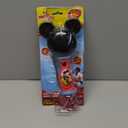 Little Kids Disney Mickey Mouse Light and Sound Musical Bubble Wand, Includes Bubble Solution, Multi (20511)