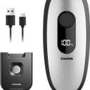 Canslab IRON Rechargeable Electric Can Opener: Wall-Mountable Easy Storage, Smart Auto Stop & LED Battery Track, Hands-Free Operation, Side Cut Smooth Edge, Stainless Steel Professional-Grade Blade