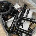 Economy Knee Scooter Steerable Knee Walker for Foot Injuries Compact Crutch Alternative with Dual Braking System (Black)