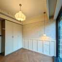 189 in x 47.2 in MDF Premade Board and Batten Wall Panel Kit | Paintable Wainscoting Panels Decorative Wall,Accent Wall Panel for Kitchen Bedroom Living Room Home Decor Covers