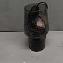 SUREYOND Mushroom Lamp, Small Table Lamp, Mini Cute Lamp Nightstand Lamp Kitchen Glass, Translucent Raindrop, Suitable for Bedrooms, Kitchens, Bedside, Girl Gifts(Raindrop Black)