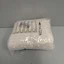 Revival Rugs Soloba 3'11"x6'1" Machine Washable Area Rug for Kitchen Bedroom - 100% Recycled Oeko-TEX Certified, Medium Pile, Beige, Cream