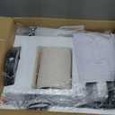 39 Modern Chandelier Off-White Fabric Shade 2-Lights Adjustable Industrial Pendant Light Large Farmhouse Contemporary Pendant Lighting Fixtures for Dining Living Room Kitchen, UL Listed