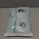 COSVIYA Grommet Blackout Room Darkening Aqua Curtains 84 inch Length 2 Panels,Thick Polyester Light Blocking Insulated Thermal Window Curtain Drapes for Bedroom/Living Room,52x84 inches