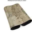 Middle Earth Map Extended Large XXL Gaming Mouse Pad Mat ( 31.5 x 11.8 in ), Mousepad Keyboard with Non-Slip Rubber Base Waterproof Stitched Edges for Work Game Office Home