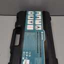 LIBRATON Rivet Nut Tool, 16" Rivnut Tool Kit, Hand Rivet Nut Tool kit with 11PCS Metric & SAE Interchangeable Mandrels, 110PCS Rivet Nuts, Carrying Case, Auto Release Nut Design