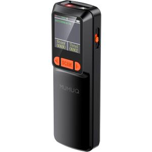 Wireless Barcode Scanner Mini Bluetooth 1D 2D QR Bar Code Scanner 3-in-1 Bluetooth & 2.4G & USB Wire Barcode Reader Compatible with Windows Android iOS Tablet PC (with LCD Screen)