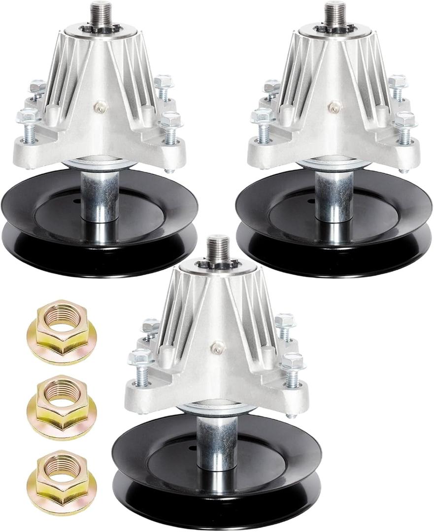918-06978 618-06978 Deck Spindle Assembly Fit for 54 inch Cub Cadet RZT-L54 ZT1-L54 MTD Craftsman G8600 G8400 Z6900 Z6600 Troy Bilt TB2454 Mustang XP Mower(3 Pack)
