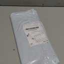 [2 Pack] BESTTEN 4-Gang Blank Metal Wall Plate with hite or Clear Plastic Film, Corrosion-Resistant No Device Stainless Steel Outlet Cover, Standard Size, Color Matched Screws Included