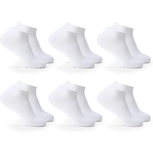 Keds Women's Women's Low Cut Flat Knit Socks (White)