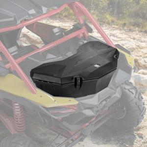 Kemimoto X3 Bed Box, X3 Trunk Storage Box, X3 Max Rear Rack Cargo Box Compatible with Can am Maverick X3, Outlander (Except 6x6), Renegade, OEM Replace #715004778 w/h Mounting Bracket