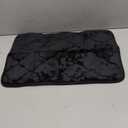 Memory Foam Bath Mat Rug 24x16, Ultra Soft and Absorbent Bathroom Rugs, Non-Slip, Comfortable, Machine Washable Bath Carpet for Bathroom Floor, Tub, Shower and Home Decor Accessories, Black