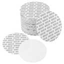 PATIKIL 66mm/2.6" Foam Lid Liner, 80Pcs Adhesive Round PS Pressure Sensitive Seals, Cap Liners Resistant Tamper for Plastic Glass Jar Bottle Cap Canning Vials Seals