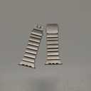 Magnetic Titanium Band Compatible with Apple Watch Ultra 3/2/1 Band 49mm Series 11 10 46mm 45mm 44mm 42mm SE 3/2/1 9 8 7 6 5 4,Luxury Silicone Dual-Layer Link For iwatch Men Women