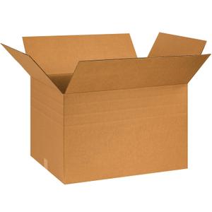 Tape Logic TLMD261816 Multi-Depth Corrugated Boxes, 26" x 18" x 16", Kraft (Pack of 10)