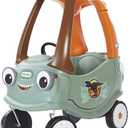 little tikes T-Rex Cozy Coupe by Dinosaur Ride-On Car for Kids, Multicolor Large