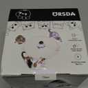 ORSDA Cat Laser Toy, 2-in-1 Interactive Automatic Motion Activated Moving 8 Holes Whack A Mole Feather, USB Rechargeable Electronic Smart Sensor Kitten Toys for Indoor Exercise