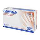 Adenna Vitex 4 mil Vinyl Powder Free Exam Gloves (Cream, Medium) Box of 100