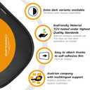 CARAMAZ Car Window Shade for Baby with Certified UV-Protection 2 Pack - 21"x14"