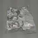 Butterfly Shower Curtain Ring Hook*12 and Mushroom Shower Curtain Hooks*12, Cottage Core Bathroom Decor, Rust-Proof Metal Material, Bohemian Style, Suitable for Bathroom Rod