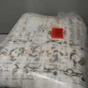 5x7 Area Rugs Living Room Rug: Washable Vintage Boho Rug No Slip Stain Resistant Soft Carpet Indoor Floor Floral Large Carpets for Bedroom Dining Room Farmhouse Nursery Hallway Home Office Beige