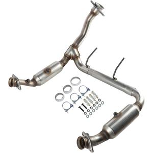 Left and Right 2-PC Catalytic Converter Kit Direct-Fit Compatible with Ford F-150 F150 2015 2016 2017 2018 2019 2020 5.0L, Replace# 645165 645166 645147, EPA Compliant