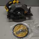DEWALT FLEXVOLT 60V MAX* Circular Saw with Brake, 7-1/4-Inch, Tool Only (DCS578B) (One Size)