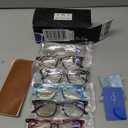 NOVIVON 6 Pack Reading Glasses for Women/Men, Bifocal, Progressive, Readers for Women/Men, Eye glasses 2.0