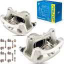 PHILTOP Brake Caliper Front Compatible with 2004-2012 Chevrolet Malibu, 2005-2010 Pontiac G6, 2007-2009 Saturn Aura, 2006-2009 Pontiac Solstice, 2007-2010 Saturn Sky, 18-B4910A, 18-B4911A