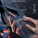 LeYi for Motorola-Razr-2025-Plus-Case: Razor Plus 2025 Phone Case [Compatible with MagSafe] with 2Pcs Screen Protector, Magnetic Integrated Structure Shockproof Funda para Moto Razr + 2024, Royal Blue