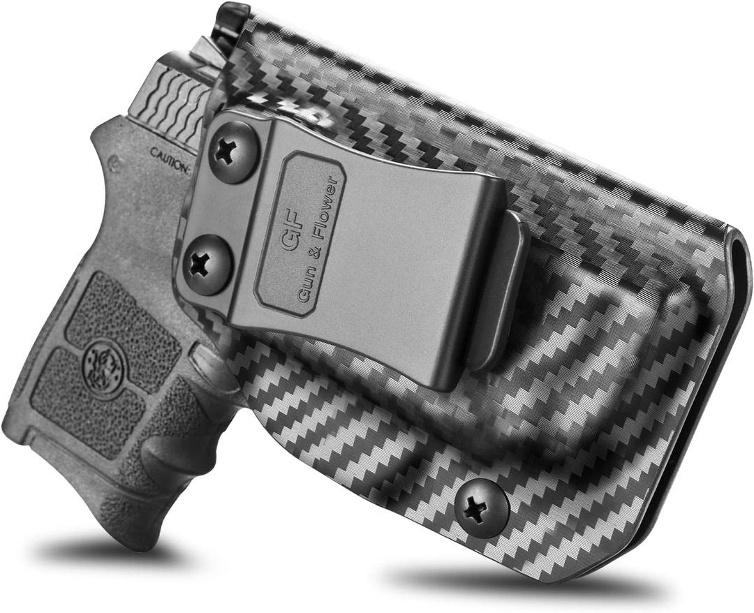 Carbon Fiber IWB Holster: Glock 19/17, 43/43X, Taurus G3C G2C G3, M&P Shield 9/.40, M&P Shield EZ,Sig P365/P365 SAS,Springfield XDS 3.3'', Hellcat,Ruger LC9/EC9/LCP2,M&P Bodyguard 380,SCCY CPX-1 CPX-2